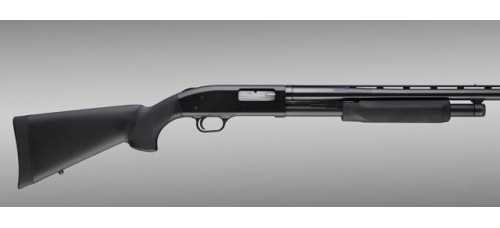 Hogue Mossberg 500 12 Gauge Black OverMolded Shotgun Stock Kit w/ Forend